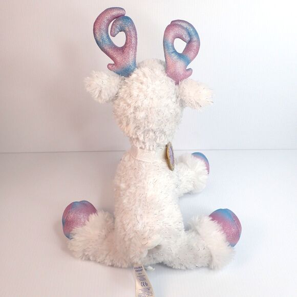Build A Bear Christmas Reindeer Glisten 16" Plush Antlers Light Up - Picture 7 of 11